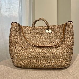 Hearth And Hand With Magnolia Woven Tote